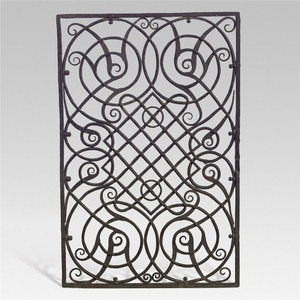 Tấm Chắn Cửa Sổ Bằng Sắt Rèn Thiết Kế Cửa Sổ Trung Quốc Tấm Chắn Cửa Sổ Bằng Sắt Rèn Trang Trí Mạ Kẽm - Product Image 5