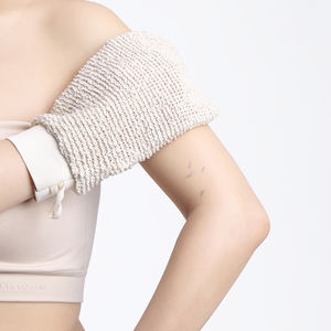 Brosse de <span class=keywords><strong>douche</strong></span> de luxe Jane Eyre en fibres végétales, entièrement naturelle, exfoliante, design gris simple, forme rectangulaire, n'abîme pas la peau, accessoire de bain - Product Image 4