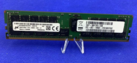 Module DDR4-2666 ECC RDIMM MTA36ASF4G72PZ-2G6 1x 32 Go PC4-2666 pour ordinateur portable, double rangée X4, d'occasion