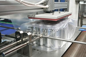 Automatic PE Film Carbonated Beverage <b>Beer</b> Can Shrink Wrapping Packing Machine Pe Film Packing Machine - Product Image 1