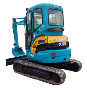 Mini-excavatrice sur chenilles U35 d'occasion de 3,5 tonnes avec moteur, boîte de vitesses haute performance, pompe et PLC - Product Image 1