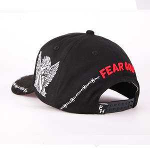 قبعة بيسبول رياضية أصلية من جالو فينو بخمسة ألواح، قبعات مخصصة بنمط <span class=keywords><strong>NY</strong></span> مع نقشات الأقواس - Product Image 4