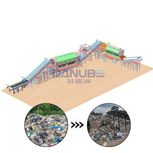 โรงงานคัดแยกขยะมูลฝอยชุมชนขนาดใหญ่สำหรับการจัดการปริมาณขยะจำนวนมากในเมืองใหญ่ การแปรรูปขนาดใหญ่ - Product Image 1