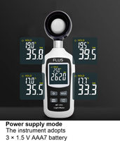 Enregistreur de données sans fil, calibrateur numérique, testeur d'intensité lumineuse, luxmètre, mesureur de lumière