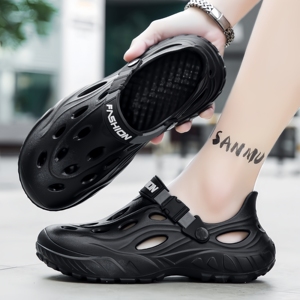 Sabots classiques, <span class=keywords><strong>chaussures</strong></span> de plage de luxe, sandales à bout fermé en EVA antidérapantes de créateur, pantoufles luxueuses de haute qualité - Product Image 3