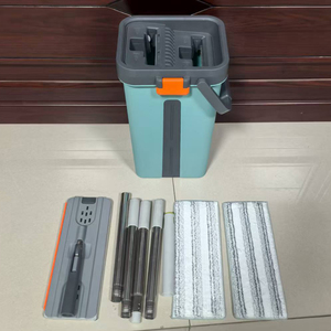 Thời Trang Hiện Đại Lau Phẳng Làm Sạch Bộ Kính Thiên Văn Xử Lý Thép Hộp Đóng Gói-Hands-Free Sợi Nhỏ Làm Sạch Lười Biếng Ma Thuật Lau Xô - Product Image 2