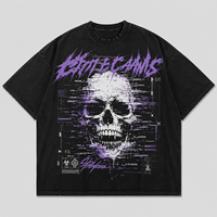 T-shirt personnalisé 100% coton, imprimé graphique, tee-shirt uni de qualité supérieure, style urbain, vêtement décontracté pour tous les jours, toucher doux, t-shirt pour homme