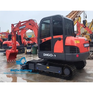 Excavatrice d'occasion coréenne de haute performance Doosan DX60E DH60BC DH60-7 DX60E-9C DX55 6 tonnes à vendre en stock - Product Image 1