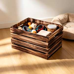 Decorazione Rustica Fatta a Mano, Cassette in <span class=keywords><strong>Legno</strong></span> Bianco Lavato di Alta Qualità, Vassoio di Servizio in <span class=keywords><strong>Legno</strong></span>, Contenitore in <span class=keywords><strong>Legno</strong></span> - Product Image 3