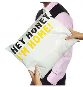 Bolsa de Correo Rosa de Agradecimiento 10x13 con Logotipo Personalizado Impreso, Bolsa de Envío de Paquetería, Bolsas de Correo de Polietileno con Asa - Product Image 2