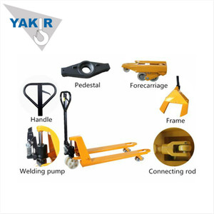 Transpaleta Manual Hidráulica Yakir de 2.5 Toneladas de Capacidad, con Ruedas de Nylon de 550*1150mm, OEM, Fácil de Usar, Garantía de 1 Año, para Transporte de Mercancías - Product Image 1