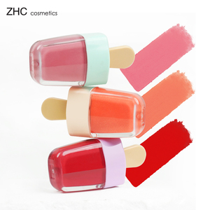 CC36119 Mini brillant à lèvres en forme de glace à l'eau Logo personnalisé Rouge à lèvres minéral liquide étanche Brillant à lèvres mignon - Product Image 1