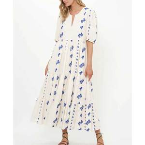Camicia da spiaggia Gypsy alla moda personalizzata da donna abito con cintura a portafoglio lungo abito estivo abbigliamento Casual da donna abiti - Product Image 2