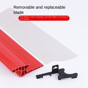 RVS vlakke schrapmes voor het schrapen en troffelen van wandputty - Product Image 4