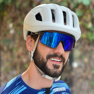 Kapvoe Cycling Glasses <b>Full</b> Rim Spherical Lens Polycarbonate UV Protection Anti <b>Slip</b> For Men Outdoor Riding - Product Image 1