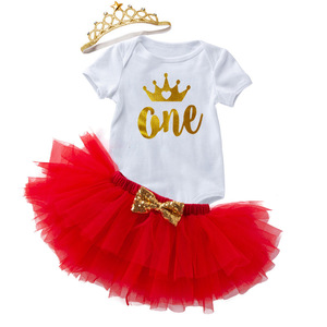 Set Tutina Rosa con <span class=keywords><strong>Cuore</strong></span> per San Valentino e Gonna in Tulle per Servizio Fotografico Neonata DGHB-004 - Product Image 6