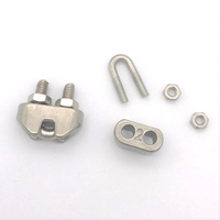 Pince à câble en acier inoxydable DIN741 Clips de câble en stock Pince à câble pour matériel pour câble