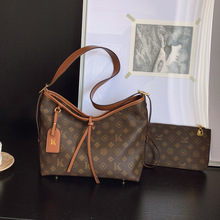 Bolsos de Mano de Lujo para Mujer, Elegantes Bolsos de Hombro de Cuero PU Estampado, Diseño Clásico, Bolso Tote para Uso Diario, para Boutiques - Product Image 3