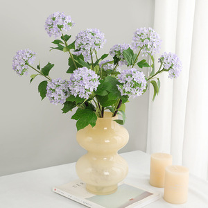 Manufacturer's INS Style Home Decoration Cloud Wood <b>Hydrangea</b> Cross-Border Wedding Style <b>Artificial</b> Flowers Milk Flavor - Product Image 1