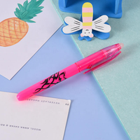 Stylo Marqueur Fluorescent Effaçable pour Dessin, Fournitures Scolaires, Surligneur pour Étudiants, Cadeaux pour Enfants, Fournitures de Bureau et Scolaires