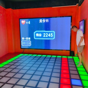 Interactive <b>Light</b> Floor <b>Game</b> Floors Buy Luxury New 18X18 Epoxy Mirrorless Snowflake Wed Professional Interactive <b>Light</b> - Product Image 3