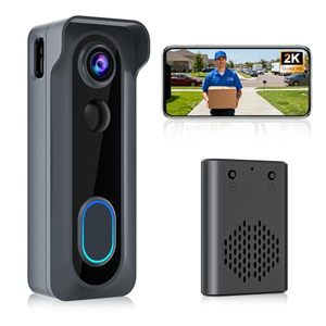 Cámara de Videoportero Inalámbrica Wifi Inteligente para el Hogar, 2MP, 1080p, Impermeable IP65, en Oferta - Product Image 1