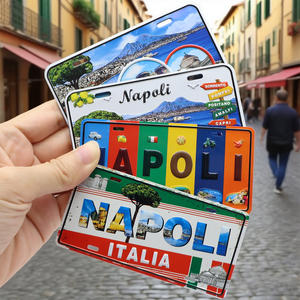 עיצוב מותאם אישית מדינות שונות מתכתי מגנט מקרר פח מגנט מקרר פח מגנט - Product Image 1