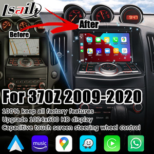 Mise à niveau de l'écran pour Nissan 370z Z34 Fairlay Z IT06, prend en charge Carplay et Android Auto, comprend JDM - Product Image 1