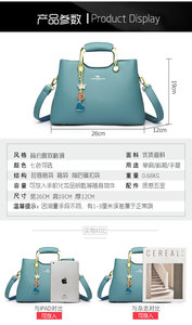 Bolsos de Hombro Cruzados de Cuero PU Suave de Alta Calidad para Mujer, Bolso de Mano de Gran Capacidad, Nueva Tendencia de Moda, Bolso Tote de Diseñador para Mujer - Product Image 3