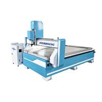 Routeur CNC à bois Jinan Mosencnc 1325 3.5KW avec broche à refroidissement par eau, conception 3 axes haute rigidité et aspiration des poussières