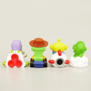 Cartoon 3D PVC Woody Buzz Toys Action Figures accessori per la decorazione della casa dell'auto bambole ciondolo Action Figures For Kids Gifts Toys - Product Image 2