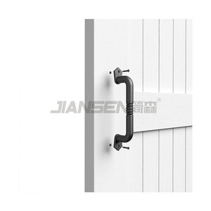 Bán buôn thép carbon kéo và tuôn ra cửa xử lý thiết lập trượt Barn <span class=keywords><strong>Door</strong></span> xử lý kéo Màu đen cho trượt Barn <span class=keywords><strong>Door</strong></span> - Product Image 4