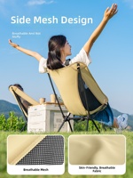 Chaise pliante avec sac de rangement, cadre en aluminium, Oxford, mobilier d'extérieur léger pour jardin, camping, plage portable