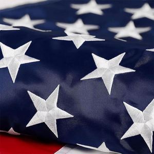 Manufacturer Custom Size 3x5 Ft Oxford Polyester Portable Outdoor United States <b>Flag</b> with Custom Logo and Embroidery - Product Image 6