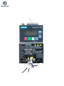 อินเวอร์เตอร์ AC อุตสาหกรรมประสิทธิภาพสูง รุ่น V20 พร้อมเอาต์พุตที่เสถียรสำหรับการควบคุมความเร็วมอเตอร์และการทำงานอัตโนมัติ - Product Image 1