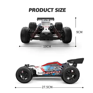 1/18 échelle 40 KM/H haute vitesse RC course Buggy 2.4GHz 4WD RTR amortisseur indépendant Sport dérive camion tout-terrain - Product Image 2