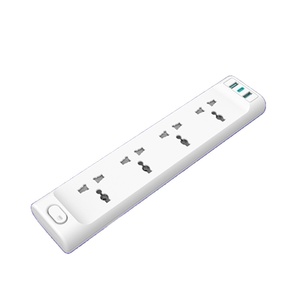 영국 파워 스트립 서지 프로텍터 BS 퓨즈 플러그 범용 4 콘센트 연장 코드 소켓 - Product Image 3
