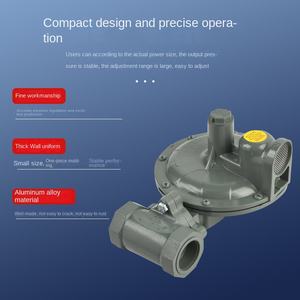LIGAO 1803-DN25 valvola pneumatica di riduzione della pressione del <span class=keywords><strong>Gas</strong></span> industriale grado secondario addensato corpo valvola fonte a prova di esplosione - Product Image 2