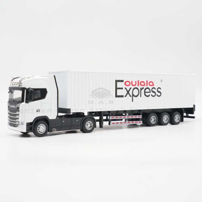 1:50 Modello di Camion Container