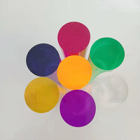 Naxilai 1 "tiges acryliques colorées couleur transparente tige en verre acrylique/plexi barre de guidage de lumière givrée fabriquée à partir de PMMA