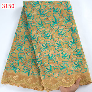 3150 nouveaux produits, idées, prix de gros, Voile suisse nigérian, dentelle de coton, tissu africain de haute qualité, 2023 - Product Image 2