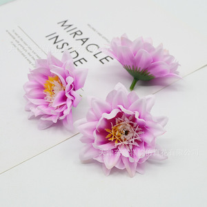 Dongchen Crafts Artificial Peony Flower 7cm Silk Flower <b>Head</b> For DIY Hair Ornament Hairpin Ancient <b>Style</b> Clothing Making - Product Image 3