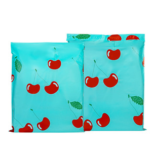 Sac de livraison express imprimé cerise Green Field, épais et imperméable, pour vêtements et e-commerce - Product Image 5