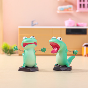Nine O'Clock Cat Frog Blind Box Toy Figure Cute Desk Ornament Collectible Gift for Office Car Decoration - Product Image 4