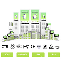 Station de location de batteries externes pour téléphones portables Litapower OEM à 8 emplacements, avec charge rapide 36W, borne de recharge