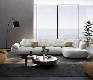 नॉर्डिक baxter नीचे पंख सोफे चमड़े मिलानो सोफा सेट इतालवी डिजाइनर मिलानो सोफे - Product Image 6