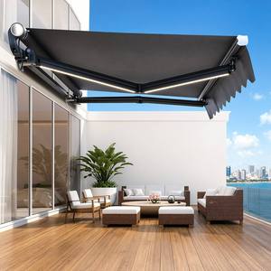 <span class=keywords><strong>Toldo</strong></span> Retráctil Completo de Acrílico con Control Remoto, Impermeable, Resistente a la Lluvia, para Patio, Jardín, Exterior - Product Image 4