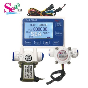 Cảm Biến Lưu Lượng Kết Nối Nhanh SEA 3/8 + Bộ Điều Khiển Đồng Hồ Nước + Van Điện Từ + Bộ Đổi Nguồn 24V Để Đo Chất Lỏng Trong Nước - Product Image 2