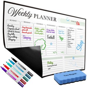 Whiteboard <b>Chore</b> Chart Magnetic Dry Erase <b>Chore</b> <b>Board</b>-Custom Printing & Size Family Refrigerator Weekly Planner - Product Image 2