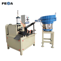 Machine de fabrication de vis de support de lampe FEDA FD-XY2 E27 machine de fabrication de filetage automatique de douille de lampe E14